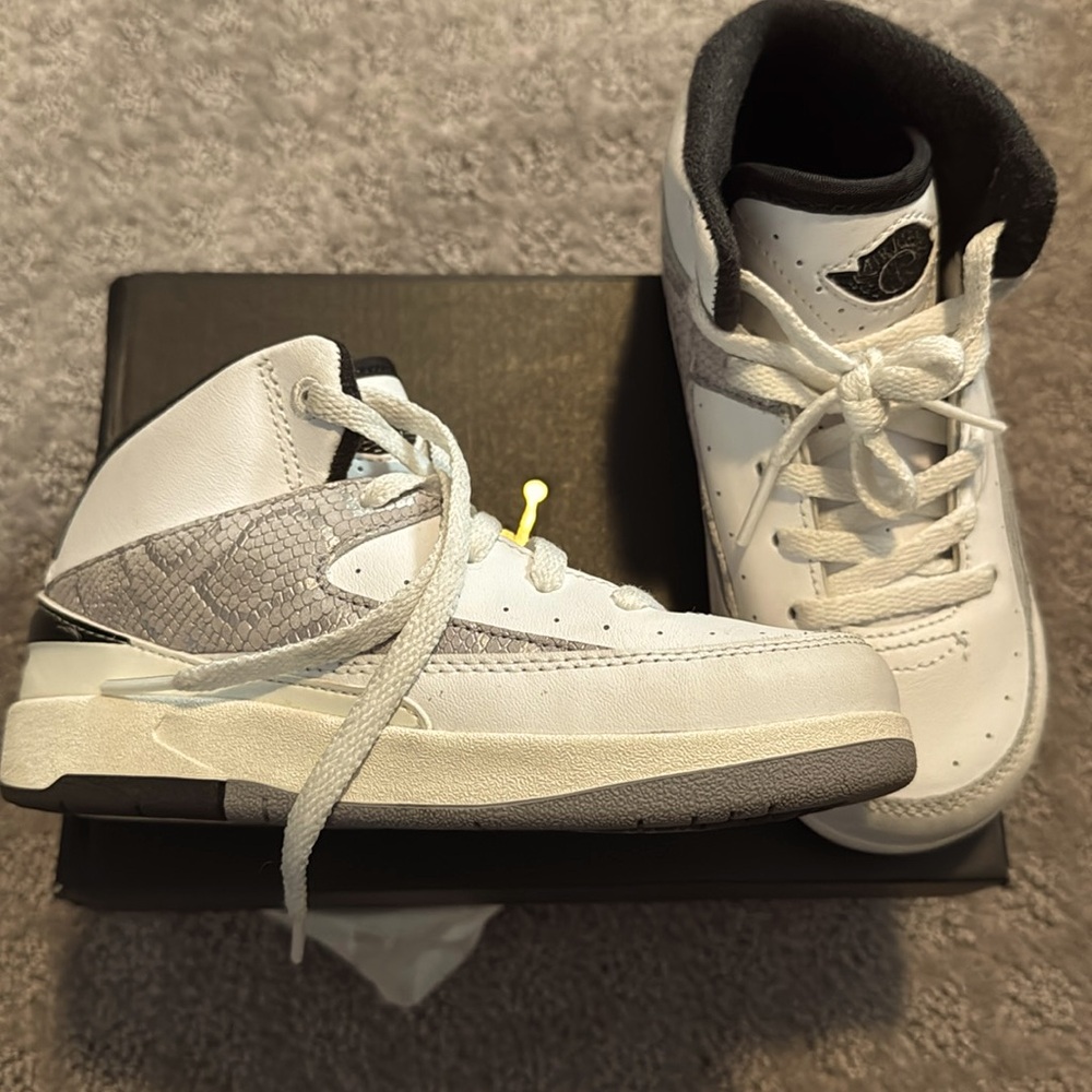 Air Jordan Retro 2 Snake Metallic